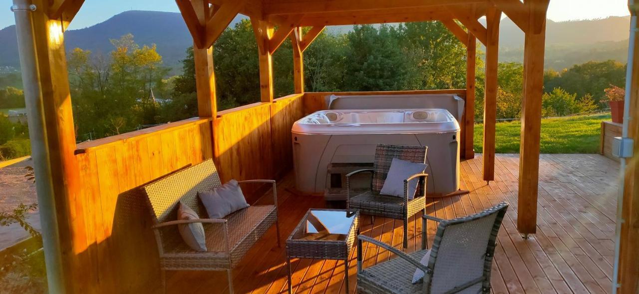 Sauna spa la Bellevue Triembach-au-Val Esterno foto